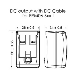 อะแดปเตอร์แปลงไฟทางการแพทย์ 7W แบบเปลี่ยนหัวปลั๊กได้ 22V 0.32A สำหรับ US, EU, UK, AU, CN, JP อะแดปเตอร์ AC DC - Product Image 2