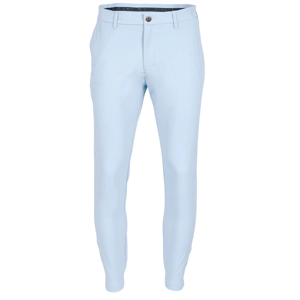 Pantalon de golf décontracté pour homme, léger, taille élastique, style vintage, coupe régulière, en toile, avec logo personnalisé - Product Image 6