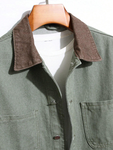 <b>Custom</b> <b>Denim</b> <b>Jackets</b> for Men With Full Customization <b>Custom</b> Style Men's Jeans <b>Jacket</b> for Outdoor Wear - Product Image 4