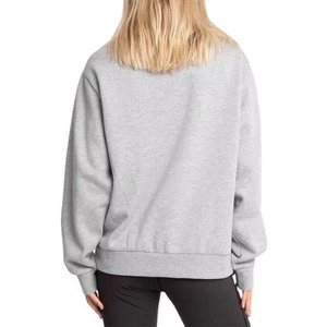 Sweat-shirt décontracté pour femme avec impression de logo personnalisé, col rond, coupe ample, style streetwear - Product Image 2