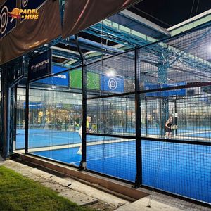 Cancha de Pádel Resistente a la Corrosión del Agua Salada, Acero Galvanizado en Caliente, para Complejos Turísticos Fronteiriços, Acuerdo de Exportación - Product Image 6
