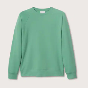 Pull à col rond unisexe, imprimé, tricoté, en molleton, coupe classique, décontracté, pour l'hiver, manches longues, 100% coton, respirant, 370g - Product Image 1