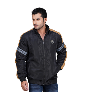 เสื้อแจ็คเก็ตบอมเบอร์กันน้ำสำหรับผู้ชาย น้ำหนักเบา ผ้า softshell กันลม มีซิป แจ็คเก็ตมอเตอร์ไซค์ลำลอง - Product Image 4