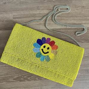 Fashionable Seed Beads Embroidery Clutch Wallet For Evening Parties Beautiful Seed Beads Beaded Clutch Bag With Artistic - Product Image 2