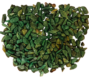 Perles de pierres semi-précieuses naturelles, éclats de pierres précieuses, éclats de jade vert, pierres de guérison, provenant de fournisseurs indiens - Product Image 3