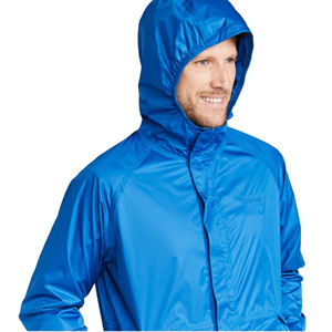 Veste coupe-vent légère réfléchissante en nylon avec fermeture éclair personnalisée, veste bomber imperméable pour homme, veste de ski et de pluie de créateur - Product Image 4