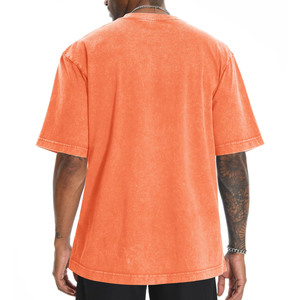 T-shirt Homme Oversize en Coton Délavé à l'Acide – Vente en Gros Personnalisée Style Urbain – Meilleure Vente pour un Look Streetwear - Product Image 2