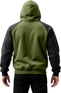 Sudaderas con Capucha Unisex al por Mayor, 100% Algodón, Invierno, Ecológicas, Resistentes al Viento, Lisas, con Impresión de Logotipo Personalizado, Forro Polar, Moda Casual - Product Image 3