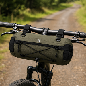 X Waterproof TPU 2L Bicycle Handlebar <b>Bag</b> with Detachable Straps for MTB & Road Bikes - Product Image 2