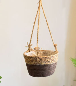 Tapiz de Yute Tejido a Mano Artesanal Tradicional con Textura Natural, Arte Decorativo Rústico para Pared - Product Image 1