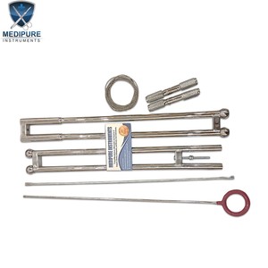 Juego de Feticotomos de Alta Calidad, Sierra de Alambre Veterinaria de Acero Inoxidable para Uso en Animales Grandes, para Partos Difíciles y Distrocia - Product Image 5