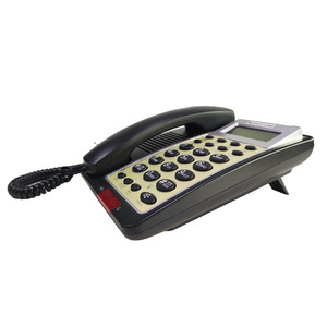 <span class=keywords><strong>Téléphone</strong></span> fixe filaire professionnel pour hôtel avec touches de mémoire, haut-parleur mains libres, identification de l'appelant, écran LCD, connexion LAN, fixation murale ou sur bureau, OEM - Product Image 3