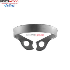 Pinces de retenue dentaire manuelles professionnelles en caoutchouc, en acier inoxydable allemand, endodontiques, hygiéniques, 5 pièces, rétracteurs universels pour tissus - Product Image 3