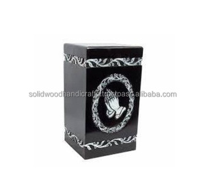 Wooden Urn <b>Box</b> <b>For</b> Human <b>Ashes</b> Funeral Cremation Urns <b>For</b> Male and Female High Quality Urns - Product Image 2