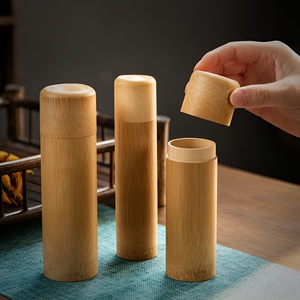 Boîte à thé en bambou de haute qualité, prix bon marché du Vietnam 100% conception d'échantillon de matériau naturel - Product Image 6