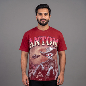Camiseta de Hombre, Corte Regular, Manga Corta, Cuello Redondo, Color Sólido, 180g, Tejido de Algodón Peinado - Product Image 5