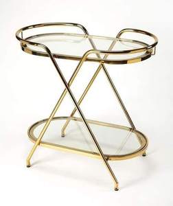 Top Selling New Metal Hotel <b>Trolley</b> With 2 Wood Shelves 4 Swivel Casters Durable Commercial Furniture Hotel <b>Bar</b> <b>Trolley</b> Cart - Product Image 6