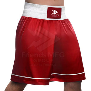 New Arrival Soft Wear Men Muay Thai Boxing Shorts 2026 Lightweight Breathable Satin/Nylon/Polyester - Product Image 3