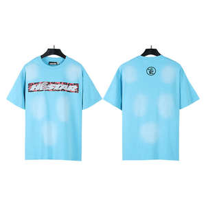 Ropa de Mujer de Alta Calidad, Lavada, con Efecto Desgastado, Tejido Digital, Estilo Vintage, de Secado Rápido, Transpirable, Informal, Unisex, de Algodón, Colección Americana 2025 - Product Image 4