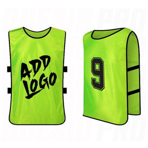 Best Selling New Soccer <b>Training</b> <b>Bibs</b> High Quality Breathable Lightweight Summer Short Sleeve Sports Wear Uniform for Football - Product Image 2