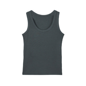 Débardeur basique pour femme, couleur unie, sans manches, léger, décontracté, tendance, pour l'été - Product Image 2