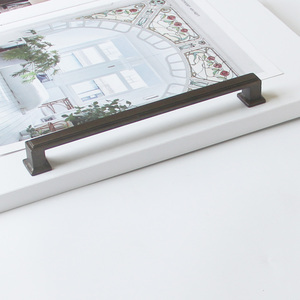 Vintage Zinc Alloy Contemporary Cabinetry Handles Durable Eco-Friendly Drawer <b>Pull</b> Easy Installation Dresser Kitchen <b>Bathroom</b> - Product Image 4