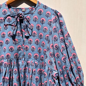 Vestido Mini de Algodón Personalizado de Alta Calidad para Mujer, Largo Midi con Elegante Decoración de Encaje, Ropa de Dormir para Mujer, Venta al Por Mayor - Product Image 2