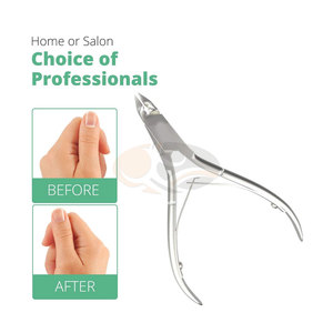 Cortacutículas Profesional para Bebés, Cortador de Cutículas de Acero Inoxidable, Cuchillas Afiladas, Apertura de Mandíbula Ancha, Doble - Product Image 2