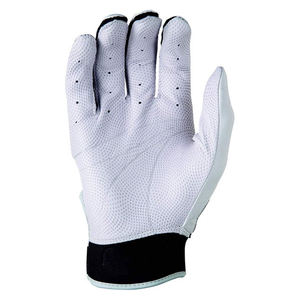 Gants de frappeur de baseball en cuir personnalisés en gros, durables, respirants, avec fermeture à boucle, pour joueur professionnel, main gauche - Product Image 4