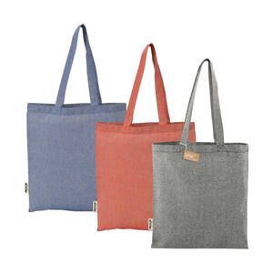 Eco Friendly Plain Cotton <b>Tote</b> Bag | Reusable Long Handle Grocery Shopper | Large Capacity Shoulder Carry Bag for Custom Logo - Product Image 2