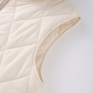<span class=keywords><strong>Gilet</strong></span> <span class=keywords><strong>long</strong></span> sans manches zippé, léger, chaud, col montant, écologique, imperméable, coupe-vent, minimaliste, polyvalent pour <span class=keywords><strong>femme</strong></span> - Product Image 5