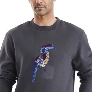 Sweat-shirts pour hommes les plus vendus, de haute qualité, coupe classique, col rond, design avec logo sur le devant, pour hommes et femmes. - Product Image 5