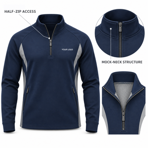 Veste technique coupe-vent en tissu extensible tissé, veste de performance pour le sport, fabrication OEM ODM, vêtements de sport pour le jogging et le fitness - Product Image 6