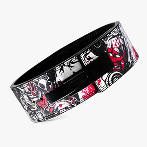 สายรัดยกน้ำหนักหนังวัวแท้ขนาด 10 มม. สำหรับเดดลิฟท์ รองรับเอว ออกกำลังกาย สควอท ฝึกซ้อม พร้อมหัวเข็มขัดแบบคันโยก ปลอดภัย ทนทาน - Product Image 4