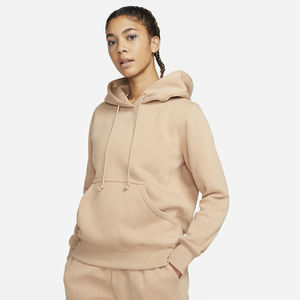Sweat à capuche pour femme en molleton bouclette coupe classique avec motif, marque privée, vente en gros usine - Product Image 1