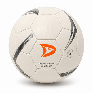 Ballon de football d'entraînement personnalisé avec logo du club, en PU de qualité supérieure, cousu à la machine, taille 5, 32 panneaux, pour matchs et entraînements, équipement sportif en gros. - Product Image 1