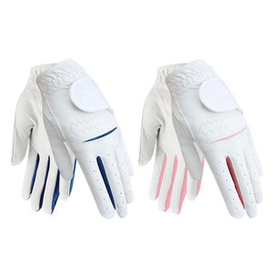 Guantes de Golf de Microfibra Antideslizantes de Alta Calidad para Hombre y Mujer, Suaves, Transpirables, Duraderos, de Cuero Genuino, con Muñequera Ajustable - Product Image 2