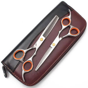 Top Selling Barber <b>Scissors</b> Sets Professional Hair Cutting Barber <b>Scissors</b> Sets Sharp Stainless Steel Design - Product Image 1