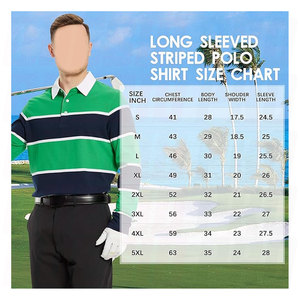 <b>Vintage</b> Oversized Color Block Thermal Cotton Heavyweight Long Sleeve <b>Shirt</b> for Men Stripe <b>Polo</b> Rugby Jersey Long Sleeve T <b>Shirts</b> - Product Image 6