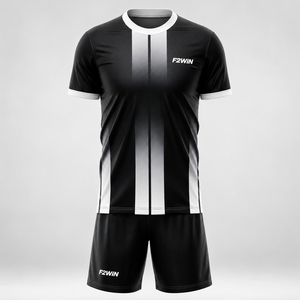 เสื้อฟุตบอลผู้ชาย F2WIN ผ้าโพลีเอสเตอร์ตาข่าย ระบายอากาศได้ดี แขนสั้น ซับเหงื่อ ชุดกีฬาสำหรับทุกฤดูกาล สำหรับผู้ใหญ่ - Product Image 1