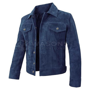 เสื้อแจ็คเก็ตทรัคเกอร์ผู้ชาย ผ้าพรีเมียม สวมใส่สบาย เหมาะสำหรับทุกวัน สไตล์สตรีทแวร์ รุ่น 2026 - Product Image 4