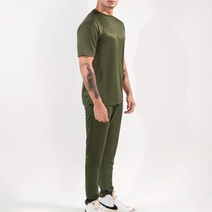 Survêtement d'été pour homme de haute qualité 100% coton - Séchage rapide et respirant, ensemble élégant pour l'entraînement et le jogging - Product Image 6