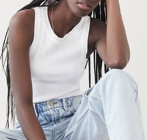 Camisetas Deportivas Personalizadas Ecológicas para Mujer, Camisetas de Gimnasio Casuales, Camisetas Deportivas Cortas de Algodón de Secado Rápido y Transpirables - Product Image 2