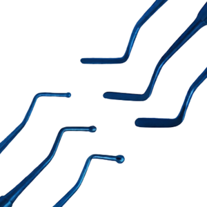 Juego de 3 Pulidores Dentales Manuales de Bola, Instrumentos de Restauración Dental de Material Plástico Compuesto, con Mango Ergonómico Azul - Product Image 6