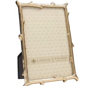 Marco de Fotos Rectangular de Metal Dorado, Decoración de Mesa, Decoración del Hogar, Marco de Exhibición sin Impresión - Product Image 1