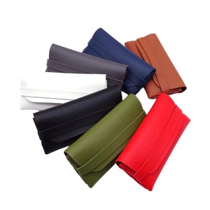 New Genuine Leather Glasses Cover Luxury Eyewear <b>Case</b> Full Grain Leather <b>Sunglasses</b> Pouch Bulk Wholesale Manufacturer LGC-0051 - Product Image 4