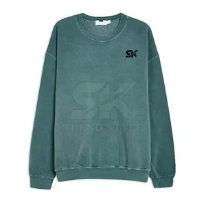 เสื้อสเวตเชิ้ตผู้ชายแฟชั่นคุณภาพพรีเมียม ล้างสีแบบแอซิดวอช ขนาดสั่งทำได้ เสื้อผ้าแฟชั่น เสื้อสเวตเชิ้ตล้างสีแบบแอซิดวอช - Product Image 5