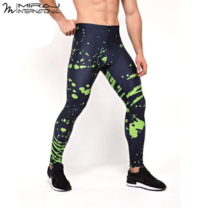 Wholesale Rate New Arrival Trendy Product Durable Sublimated Fitness Leggings, Custom <b>Paint</b> Splash Design Compression Tights - Product Image 3