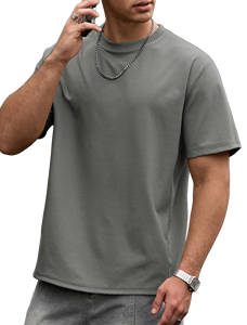 ผู้ผลิตเสื้อผ้าจากโรงงานโดยตรง เสื้อยืดผู้ชายทรงริงเกอร์ น้ำหนักเบา ทันสมัย แฟชั่นล้ำสมัย เสื้อยืดผู้ชาย - Product Image 5