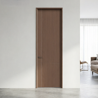 Portes en bois MDF au design moderne, épaisseur 40 mm, pour intérieur, chambre d'hôtel, hôpital, porte en bois imperméable